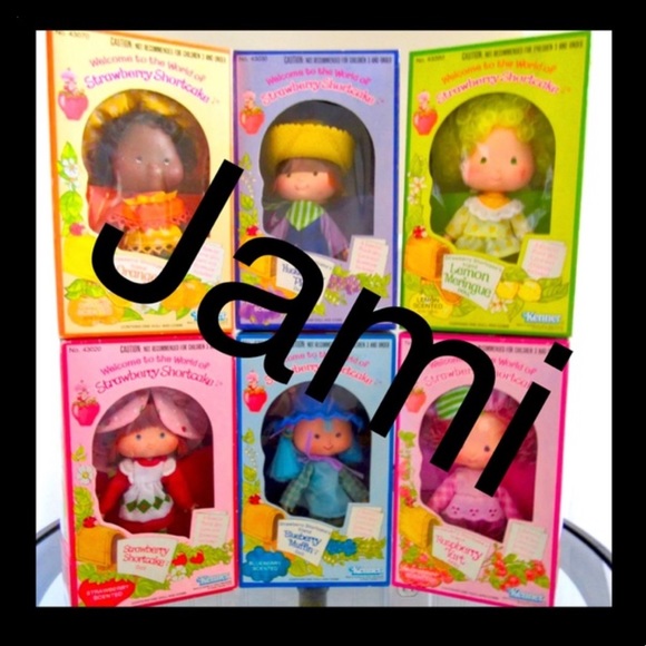 18 NIB STRAWBERRY SHORTCAKE DOLLS VINTAGE BERRYKIN - Picture 6 of 16